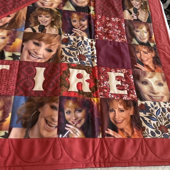 60” x 54” As Seen on TV Joe Pickett TV Prop Reba McEntire Patchwork Quilt - Picture 4 of 16
